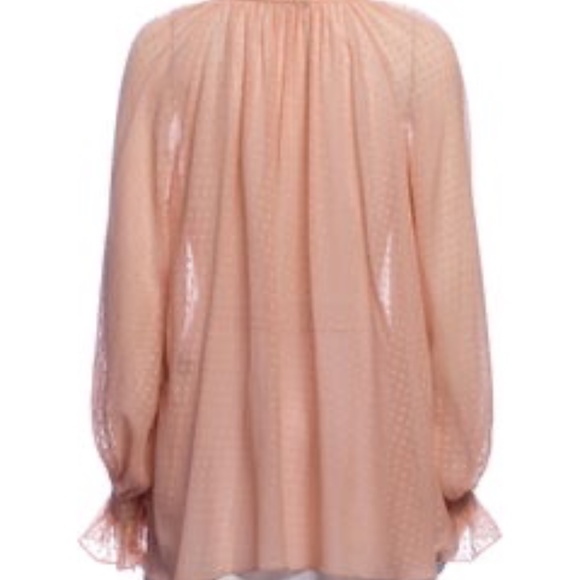 Roberto Cavalli Ruffle Silk-georgette Blouse Small - Picture 5 of 10